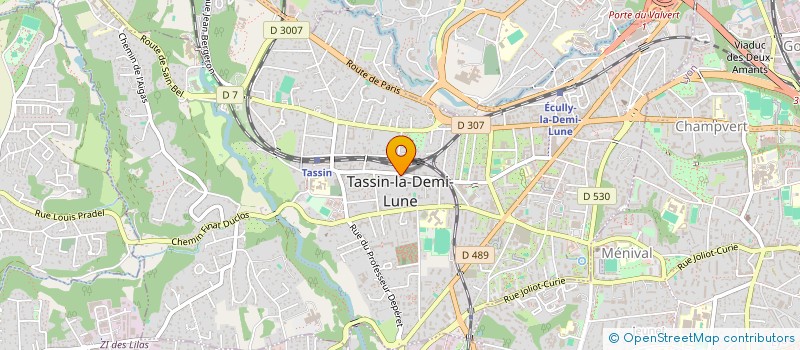 localisation de l'entreprise BUTTERFLY CONSULTING & SERVICES à TASSIN-LA-DEMI-LUNE