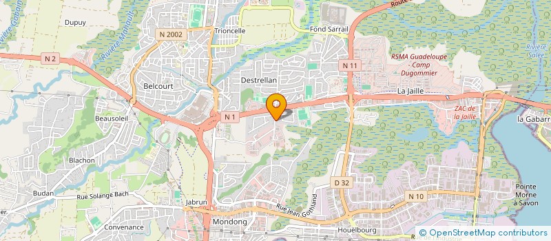 localisation de l'entreprise BUTTERFLY DESIGN  BAIE MAHAULT