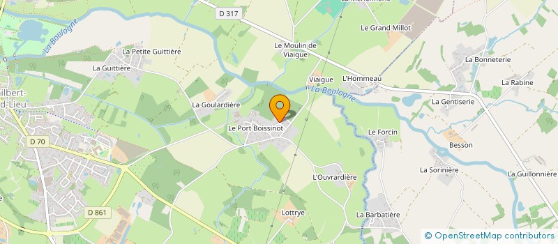 localisation de l'entreprise BUTTERFLY INTENDANCE  SAINT-PHILBERT-DE-GRAND-LIEU