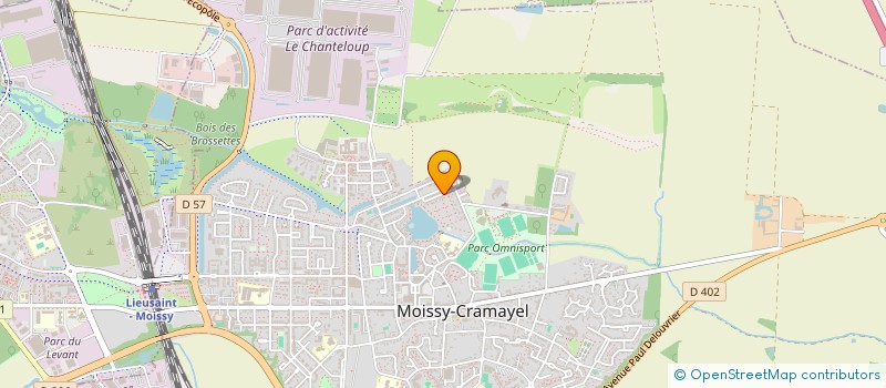 localisation de l'entreprise BUTTERFLY LUXURY TRANSPORT  MOISSY-CRAMAYEL