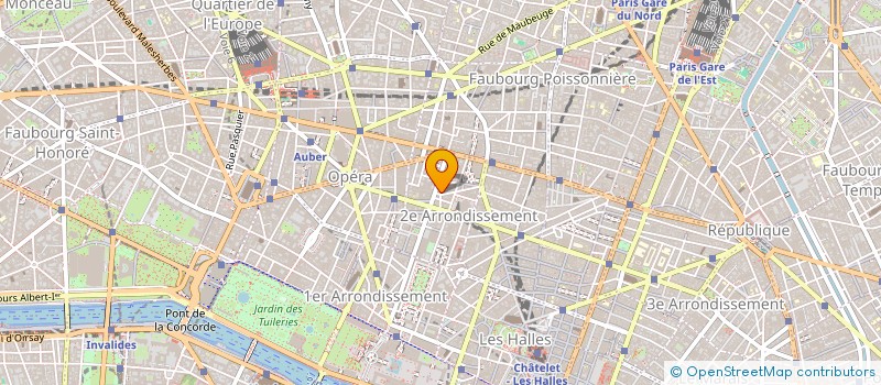 localisation de l'entreprise BUTTERFLY SERVICE à PARIS