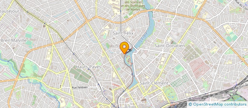 localisation de l'entreprise BUTTERFLY STUDIO à NANTES