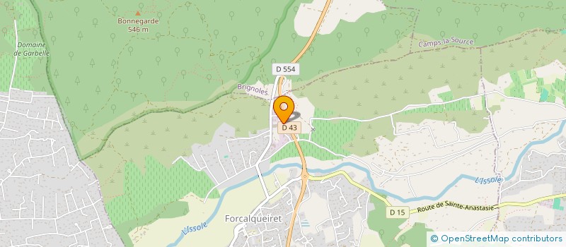 localisation de l'entreprise BUTTGENBACH  FORCALQUEIRET