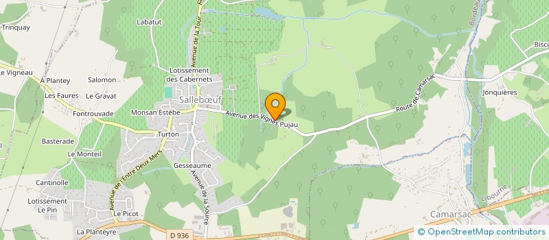 localisation de l'entreprise BUTTI  SALLEBUF