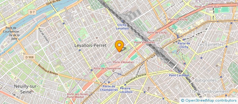 localisation de l'entreprise BUTTICULA PETIT TONNEAU à LEVALLOIS-PERRET