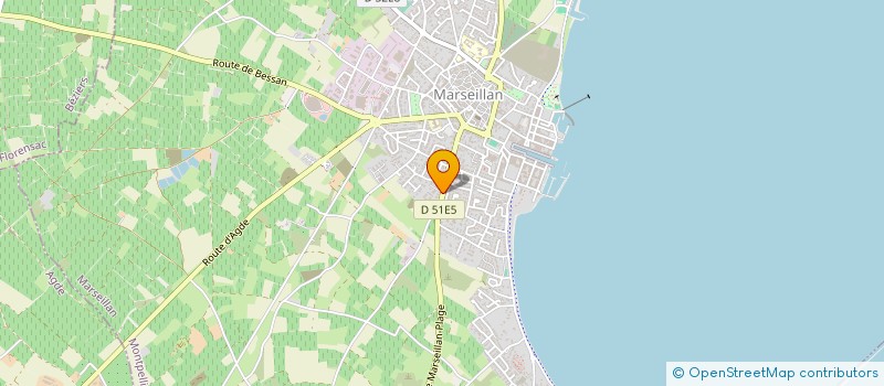 localisation de l'entreprise BUTTY 1 à MARSEILLAN