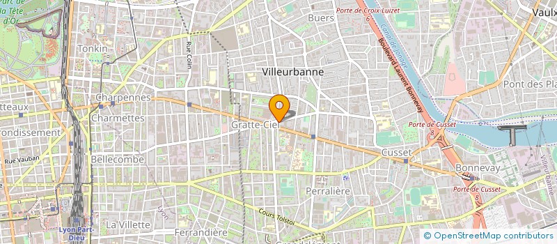 localisation de l'entreprise BUTTY MOTORS  VILLEURBANNE