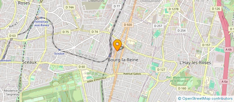 localisation de l'entreprise BUTZI à BOURG-LA-REINE