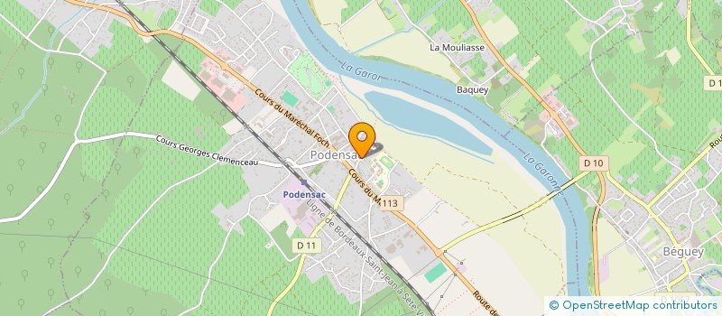 localisation de l'entreprise BUVADIS  PODENSAC