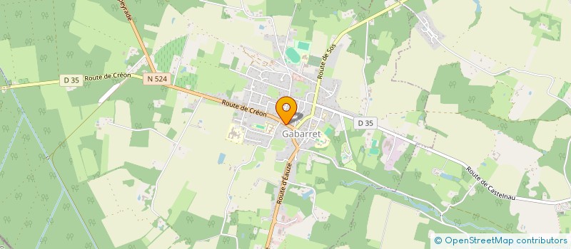 localisation de l'entreprise BUVALIER  GABARRET