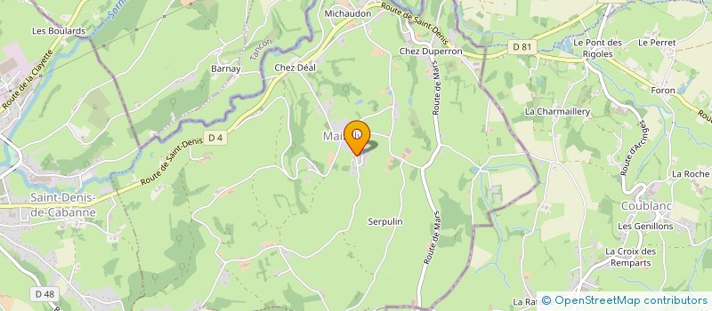 localisation de l'entreprise BUVETTE CERCLE CHORAL  MAIZILLY