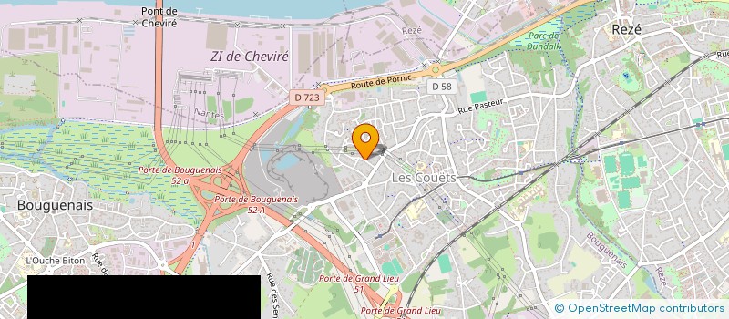localisation de l'entreprise BUVEUSES DE BIERES à BOUGUENAIS