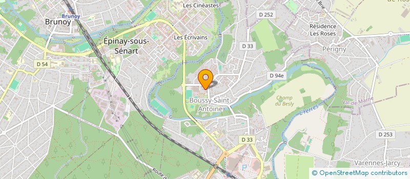 localisation de l'entreprise BUXACIEN BOULISTE à BOUSSY ST ANTOINE