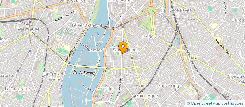 localisation de l'entreprise BUXERAUD / TALLET INDIVISION à TOULOUSE