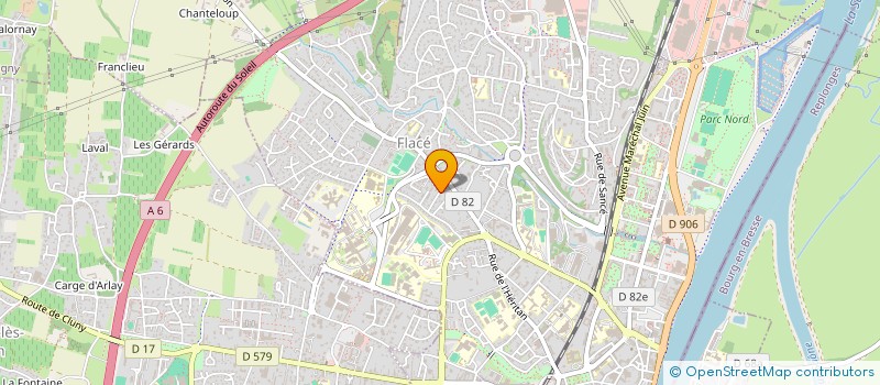 localisation de l'entreprise BUXTEHUDE EN BOURGOGNE à MACON