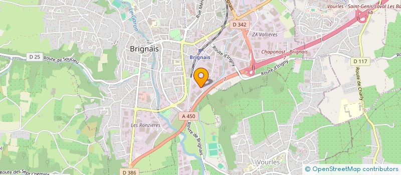 localisation de l'entreprise BUXXY  BRIGNAIS