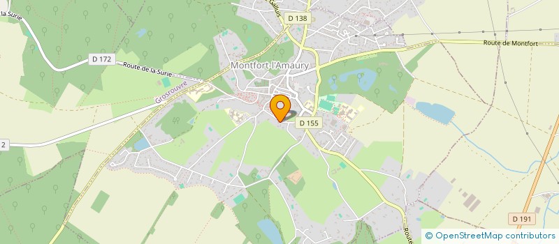 localisation de l'entreprise BUY CARS  MONTFORT-L'AMAURY