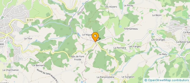 localisation de l'entreprise BUYER  RONTALON