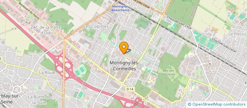 localisation de l'entreprise BUYING IT CONSEIL  MONTIGNY-LES-CORMEILLES