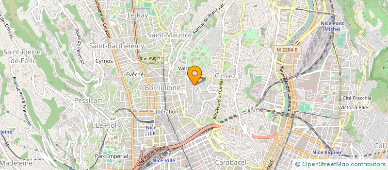 localisation de l'entreprise BUYRBOX  NICE