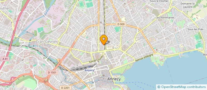 localisation de l'entreprise BUYSKY à ANNECY