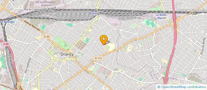 localisation de l'entreprise BUYUK à DRANCY