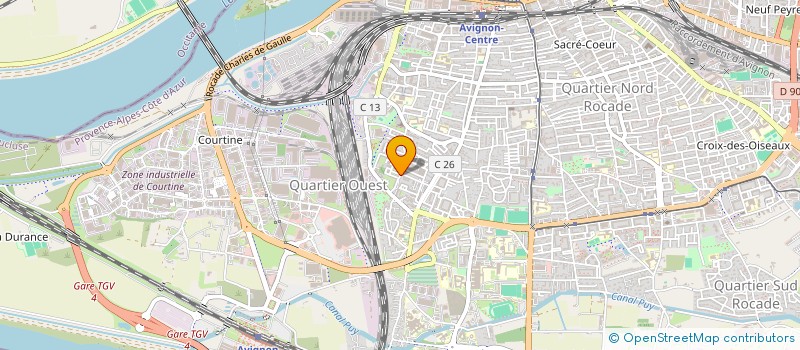 localisation de l'entreprise BUYUKSOY  AVIGNON