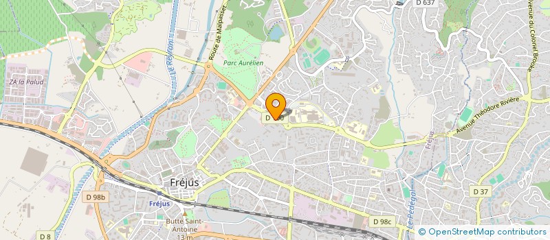 localisation de l'entreprise BUZ COMPANY à FREJUS