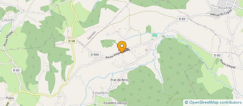 localisation de l'entreprise BUZEA BATIMENT à ESTADENS