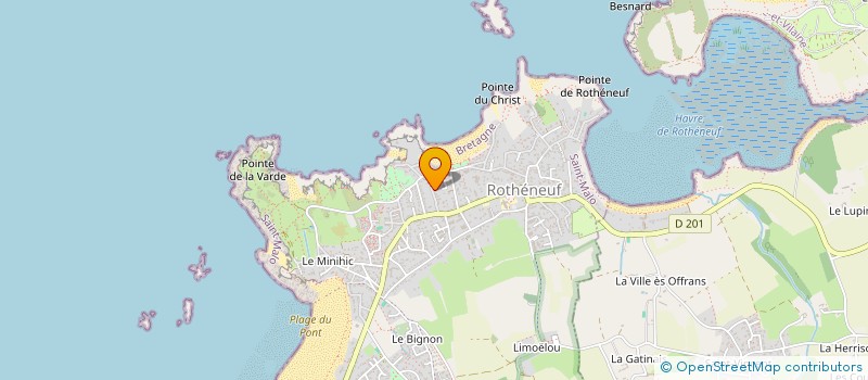 localisation de l'entreprise BUZICO à SAINT-MALO