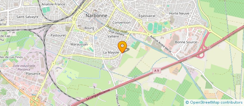 localisation de l'entreprise BUZIOS  NARBONNE