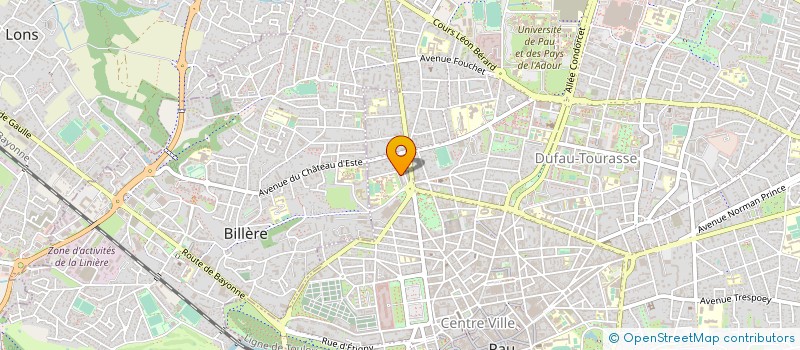 localisation de l'entreprise BUZY PUCHEU & CHERET GAICH & RICHARD V.  PAU