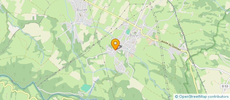 localisation de l'entreprise BUZY2010  BUZY