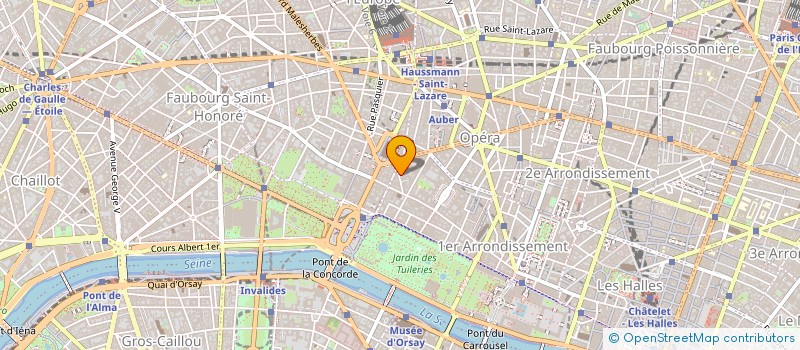 localisation de l'entreprise BUZZ à PARIS
