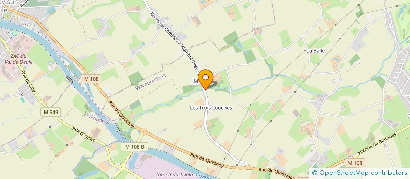 localisation de l'entreprise BUZZ à MARCQ-EN-BARŒUL