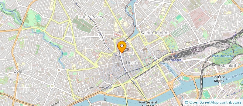 localisation de l'entreprise BUZZ ALBERT  NANTES