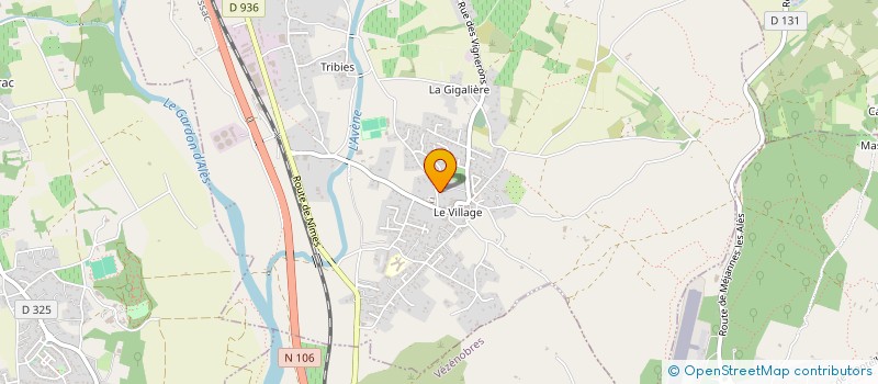 localisation de l'entreprise BUZZ CHANVRE BIO  SAINT-HILAIRE-DE-BRETHMAS