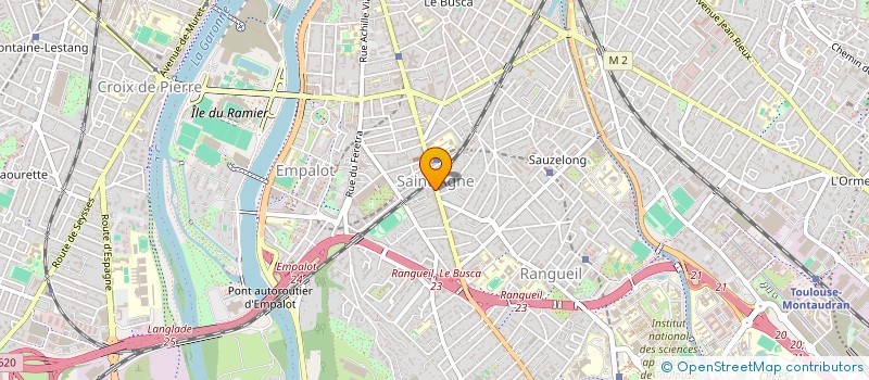 localisation de l'entreprise BUZZ DESIGN & CONCEPT à TOULOUSE