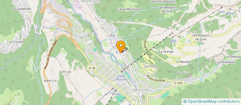 localisation de l'entreprise BUZZ EVENTS  MORZINE