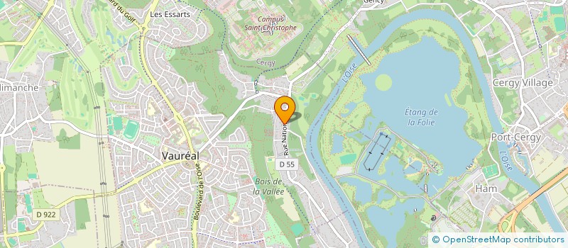 localisation de l'entreprise BUZZERS  VAUREAL