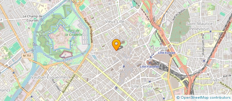 localisation de l'entreprise BUZZFOOD à LILLE
