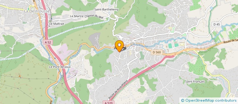 localisation de l'entreprise BUZZINGA à AURIOL