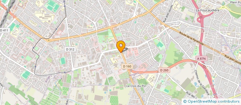 localisation de l'entreprise BUZZNESS INOVATION à ANGERS