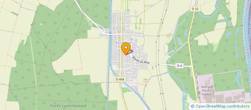 localisation de l'entreprise BUZZNEST  KUNHEIM