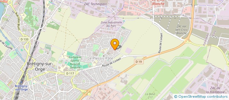 localisation de l'entreprise BUZZPRESS  LE PLESSIS-PATE