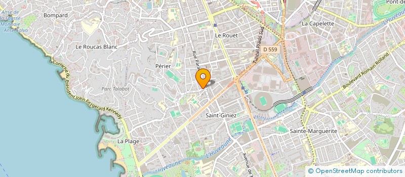 localisation de l'entreprise BUZZY à MARSEILLE