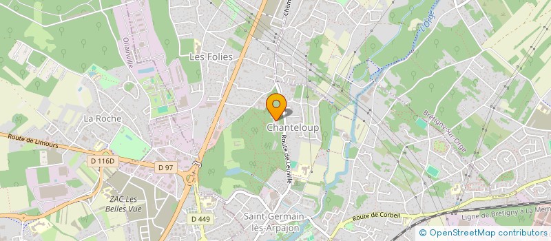 localisation de l'entreprise BUZZYSHOP à SAINT-GERMAIN-LES-ARPAJON