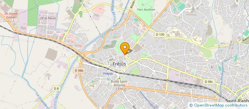 localisation de l'entreprise BV à FREJUS