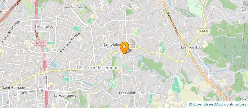 localisation de l'entreprise BV à MARSEILLE