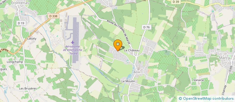 localisation de l'entreprise BV CHARBO  ALIX